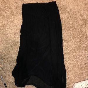 i Jeans by Buffalo Size 14 Black Maxi Skirt